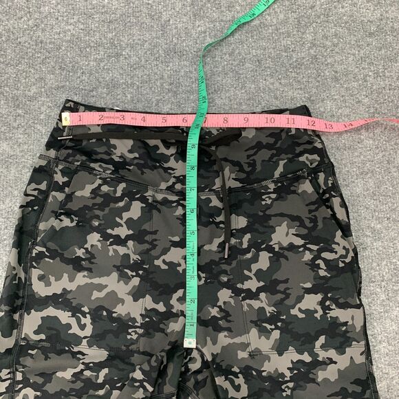CRZ Yoga Active Jogger Womens XS Camo Multi Lightweight Naked Feeling High Waist - Picture 4 of 10